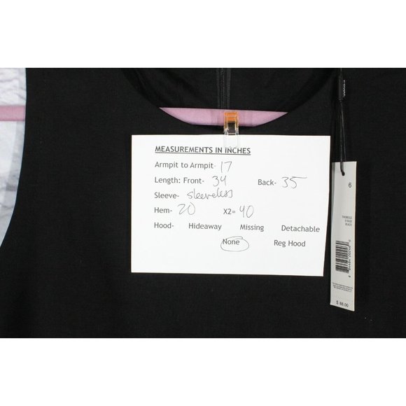 NWT! TAHARI Black Lace-up Sleeveless Fitted Bodycon Dress Size 6 - Picture 9 of 9